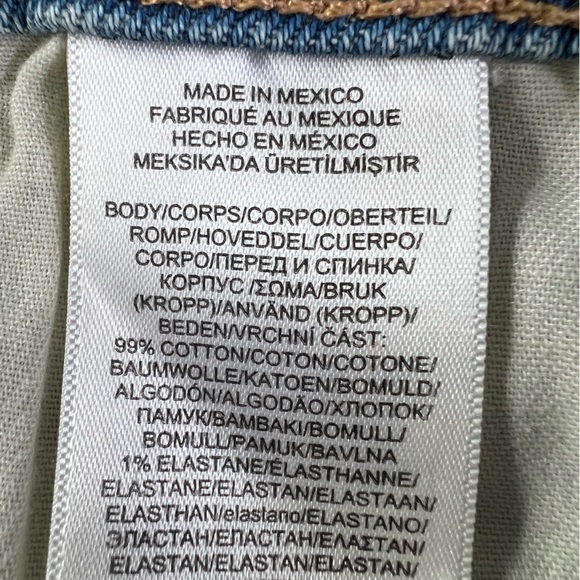 NWT Polo Ralph Lauren Laight Cropped Flare Jean Blue Size 29 - Picture 11 of 13